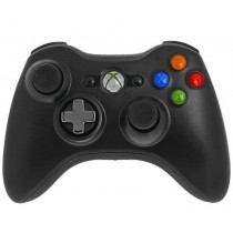 Геймпад Xbox 360 Microsoft беспроводной Original Black
